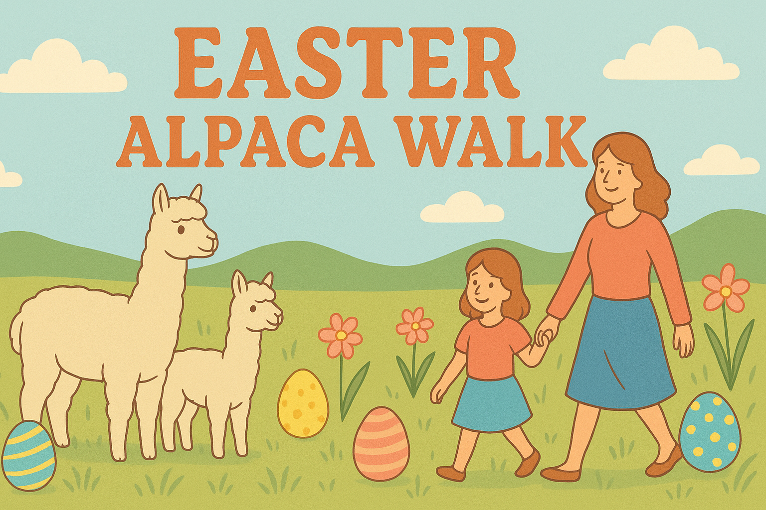 Easter Alpaca Walks