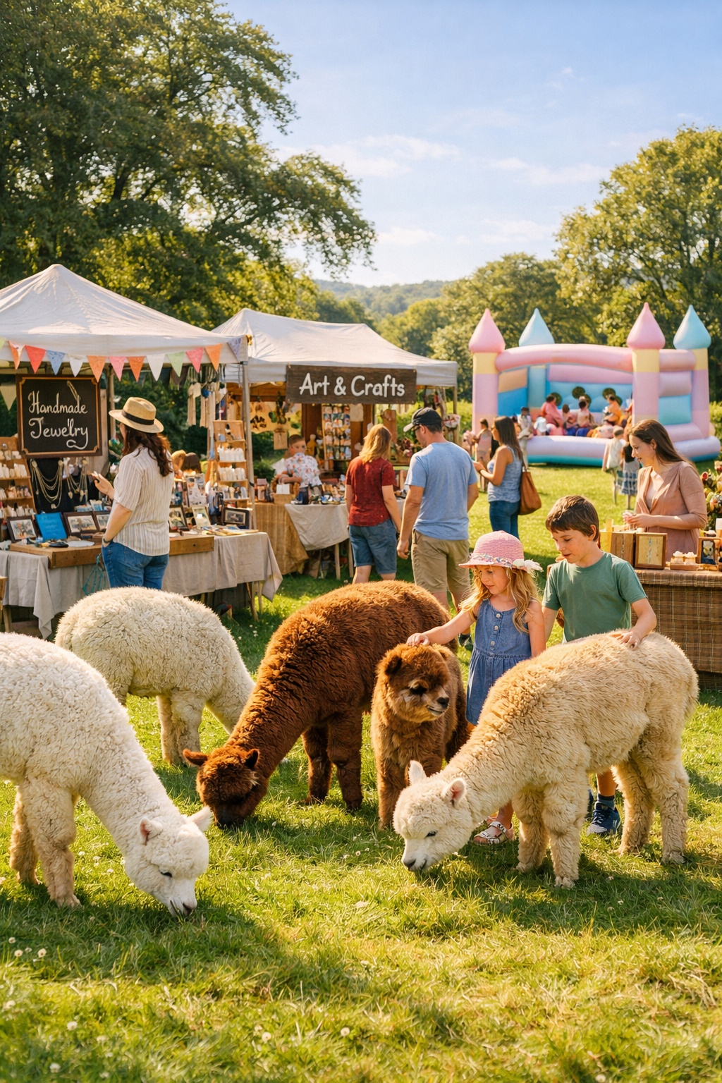 Sell Your Crafts at Hampshire's Unique Alpaca Craft Fair - Stallholder Information