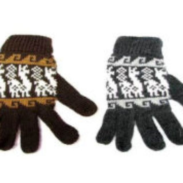 Alpaca gloves from Peru - warm alpaca wool gloves, Hampshire UK, BAS registered