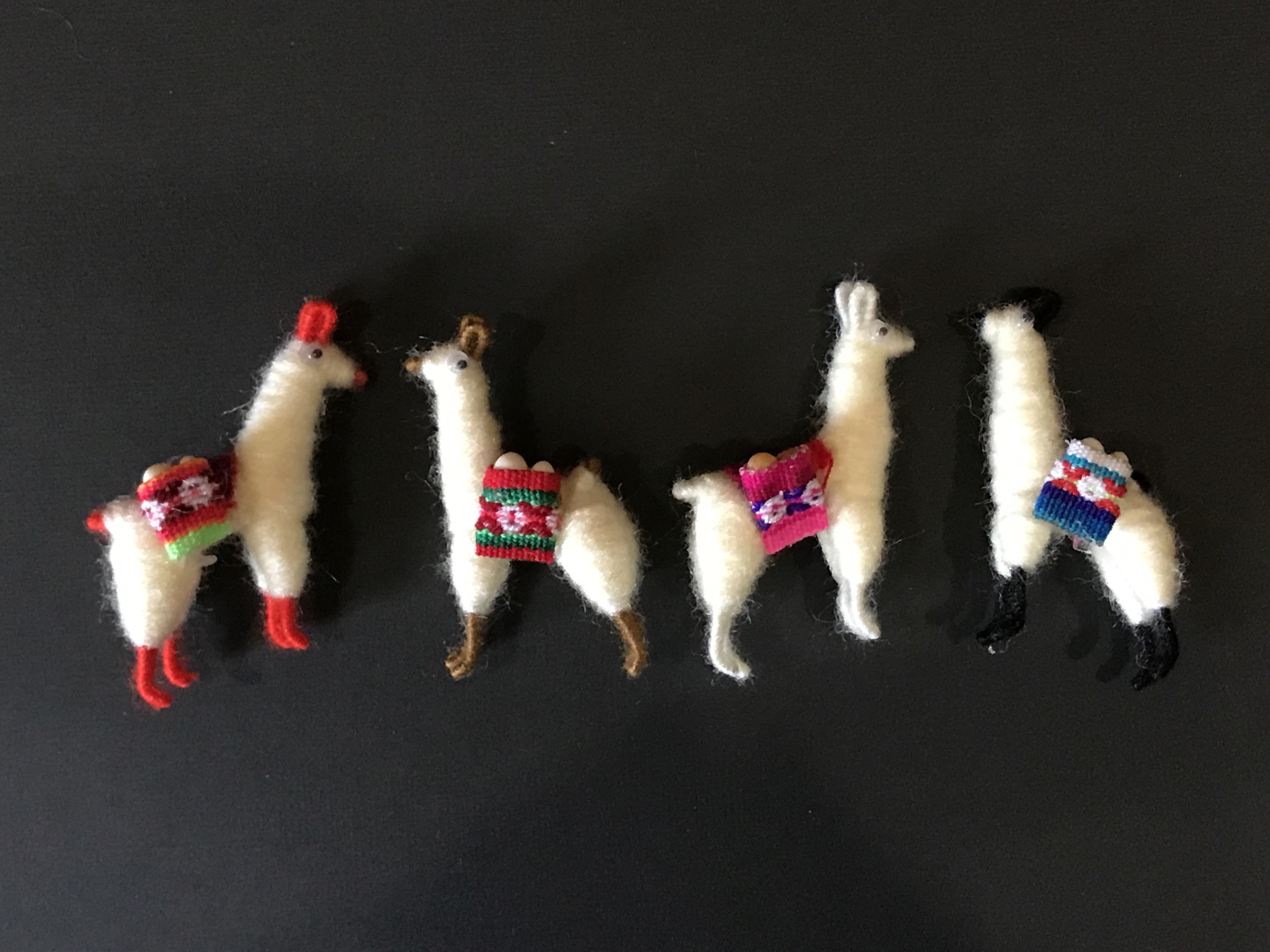 Alpaca Fridge Magnets from Peru