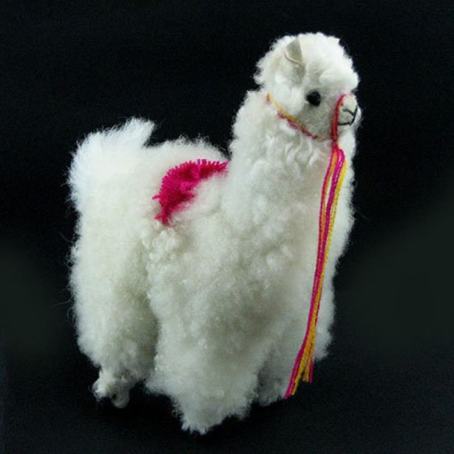 Alpaca Stuffed Collectible 6 inch tall