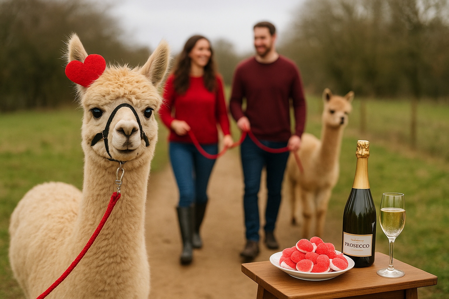 Valentine's Alpaca Walks
